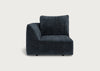 Morven Left Hand Facing Single Unit Boucle Velvet Space