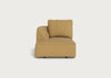 Morven Left Hand Facing Chaise Unit Boucle Tweed Citrine