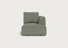 Morven Right Hand Facing Chaise Unit Boucle Tweed Lapis