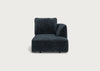 Morven Right Hand Facing Chaise Unit Boucle Velvet Space