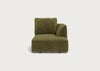 Morven Right Hand Facing Chaise Unit Boucle Velvet Wilder