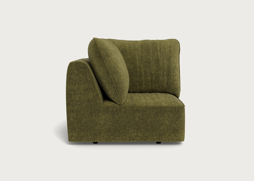 Morven Corner Unit Boucle Velvet Wilder