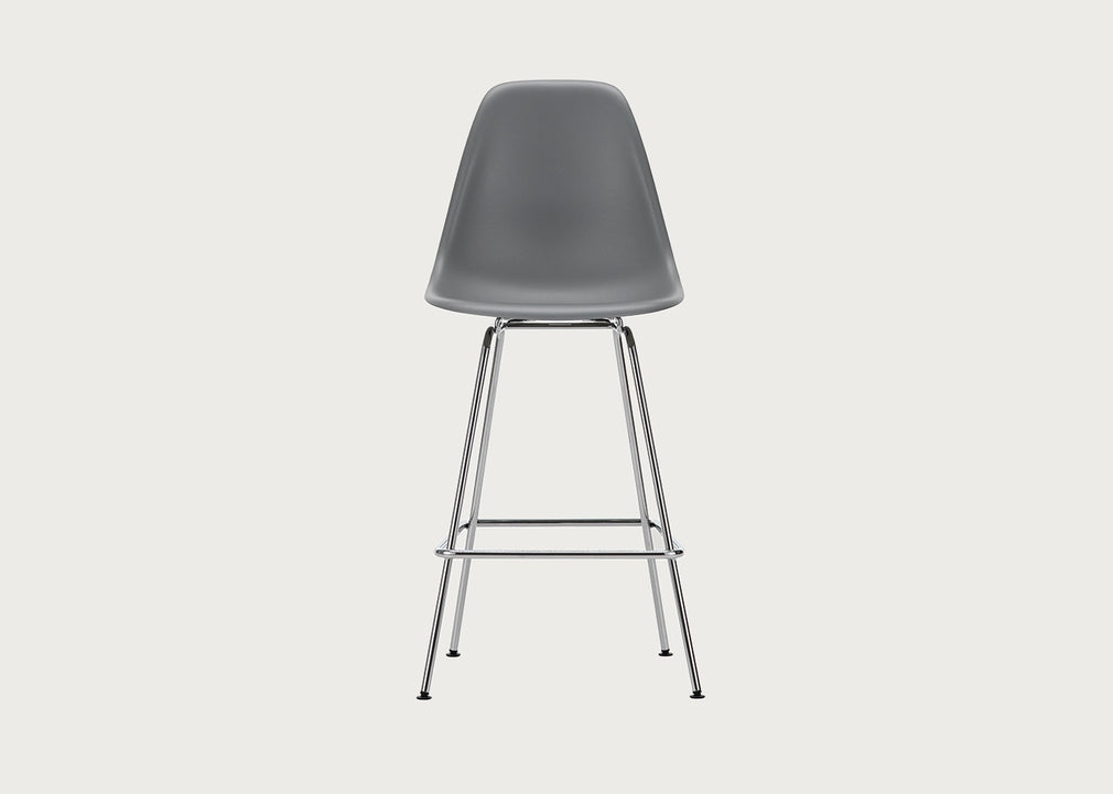 Eames Plastic Stool RE Granite Grey / Medium