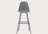 Eames Plastic Stool RE Granite Grey / High