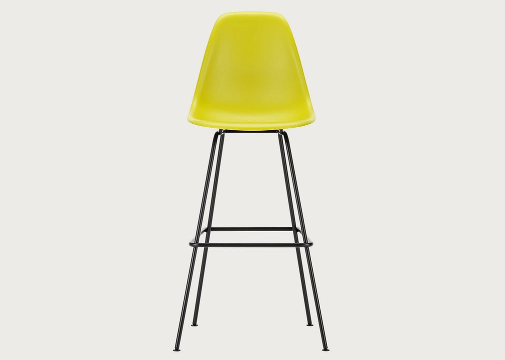 Eames Plastic Stool RE Mustard / High
