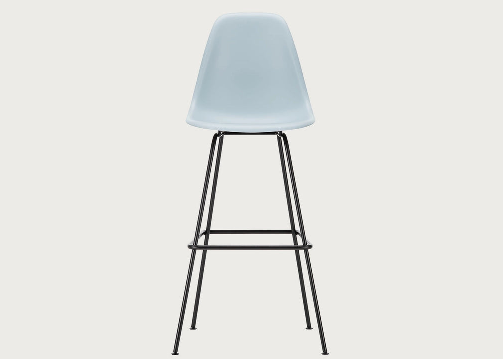 Eames Plastic Stool RE Ice Grey / High