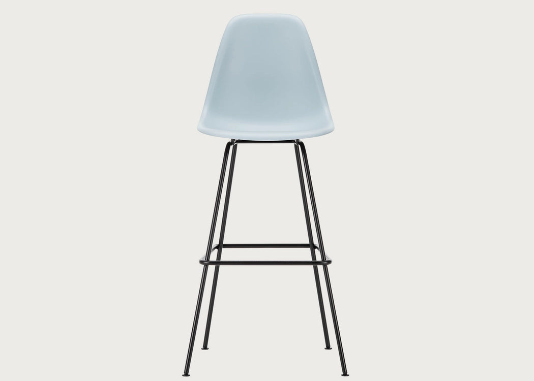 Eames Plastic Stool RE Ice Grey / High
