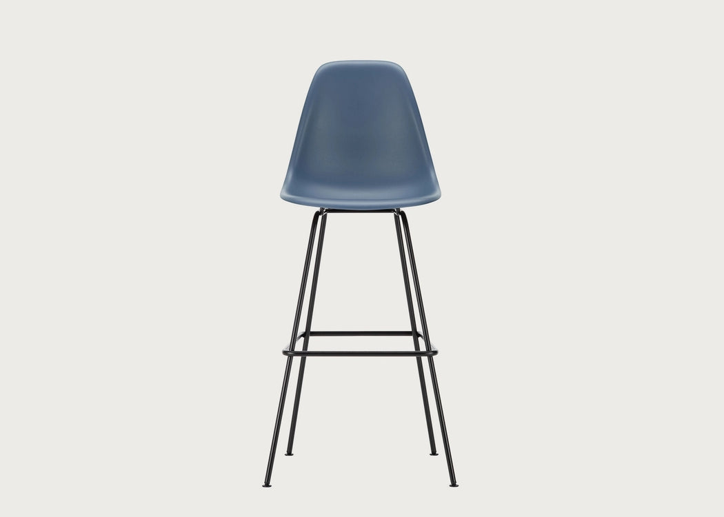 Eames Plastic Stool RE Sea Blue / High