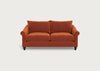 Devon 3 Seater Sofa Cotton Velvet Russet / Black
