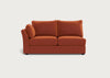 Tailor Medium Left Hand Facing Corner Unit Cotton Velvet Russet / Black