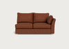 Tailor Medium Right Hand Facing Corner Unit Smart Luxe Velvet Tawny / Natural