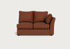 Tailor Double Right Hand Facing Corner Unit Smart Luxe Velvet Tawny / Black