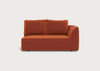 Morven Right Hand Facing 2 Seater Unit Cotton Velvet Russet
