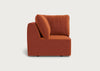 Morven Corner Unit Cotton Velvet Russet
