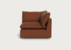 Astrid Corner Unit Smart Luxe Velvet Tawny / Natural Beech