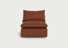 Astrid Single Unit Smart Luxe Velvet Tawny / Natural Beech