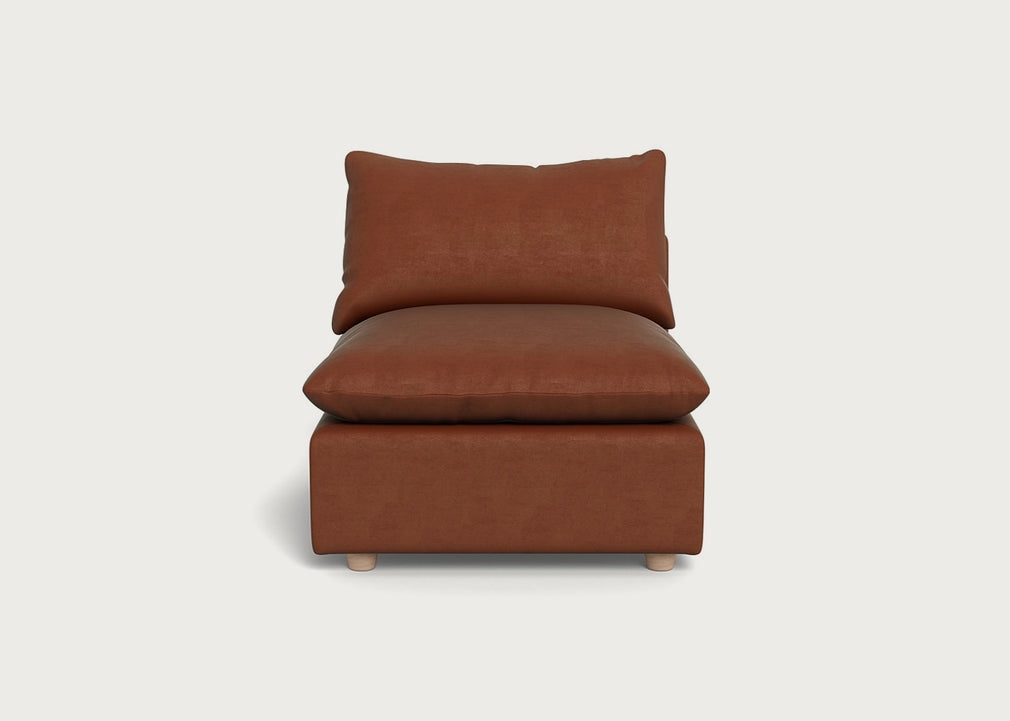 Astrid Single Unit Smart Luxe Velvet Tawny / Natural Beech