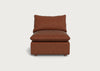 Astrid Single Unit Smart Luxe Velvet Tawny / Walnut Stained Beech