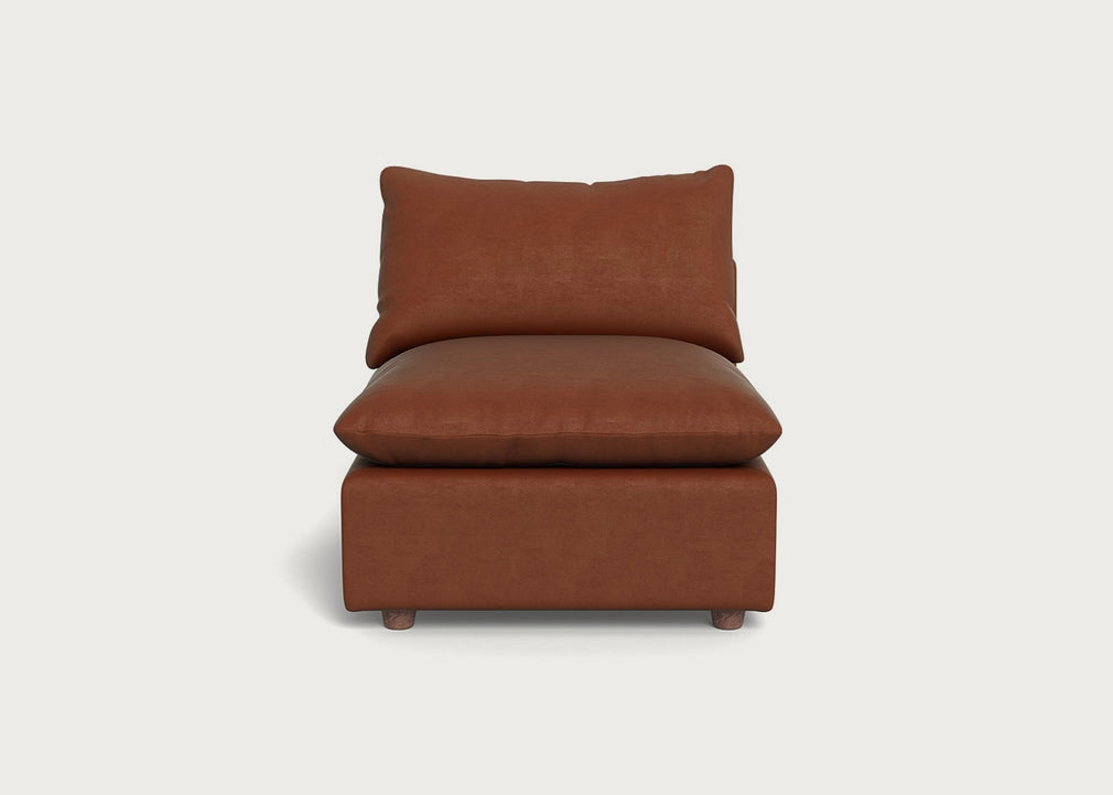 Astrid Single Unit Smart Luxe Velvet Tawny / Walnut Stained Beech