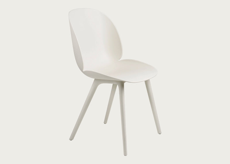 Beetle Outdoor Dining Chair Albaster White