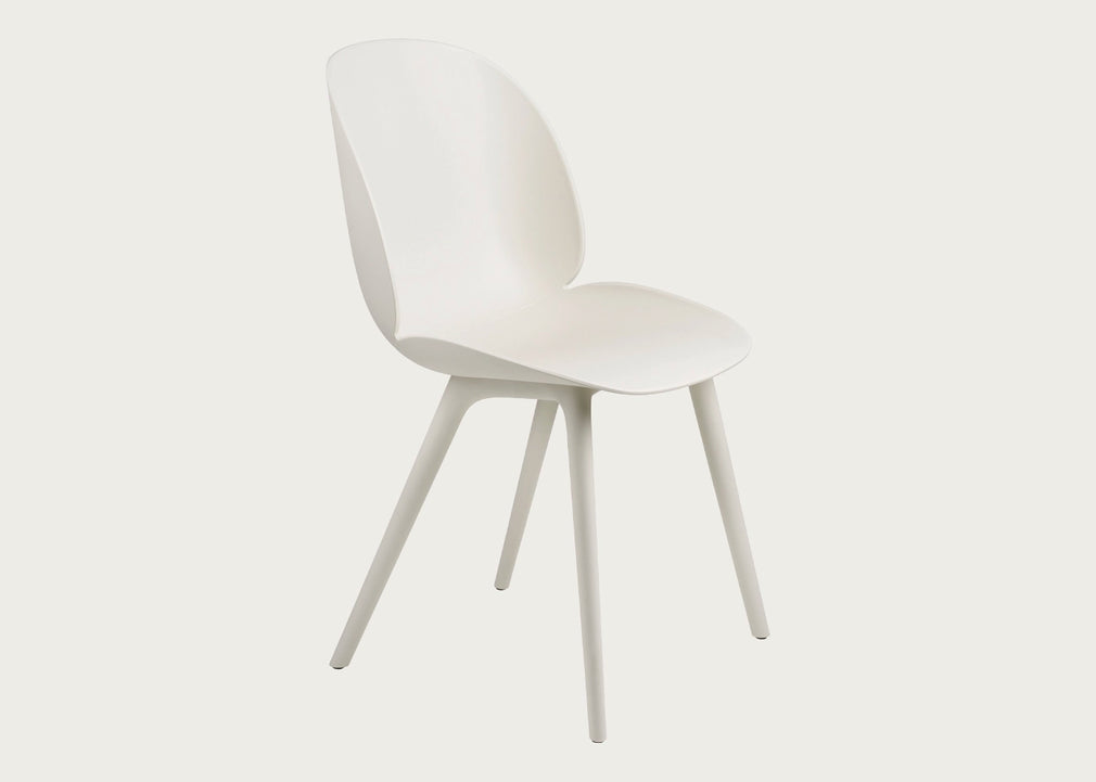 Beetle Outdoor Dining Chair Albaster White