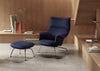 Doze Lounge Chair High Back Swivel Base