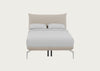 Aria Bed Double / Nova Boucle Oat / Chrome