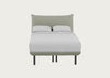 Aria Bed Double / Siena Cotton Pistachio / Black