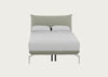 Aria Bed Double / Siena Cotton Pistachio / Chrome