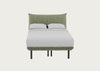 Aria Bed Double / Nova Velluto Bilbao / Black