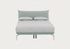 Aria Bed King / Nova Boucle Panache / Chrome