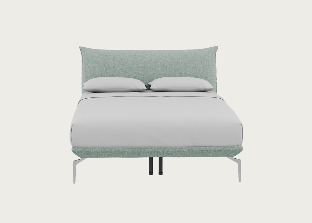 Aria Bed King / Nova Boucle Panache / Chrome