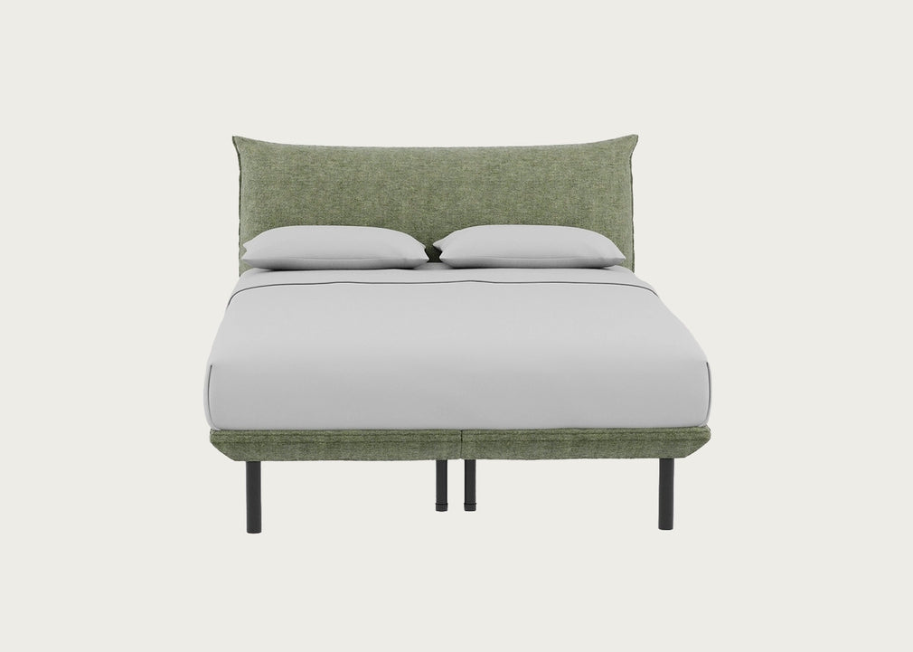Aria Bed King / Nova Velluto Bilbao / Black