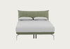 Aria Bed King / Nova Velluto Bilbao / Chrome
