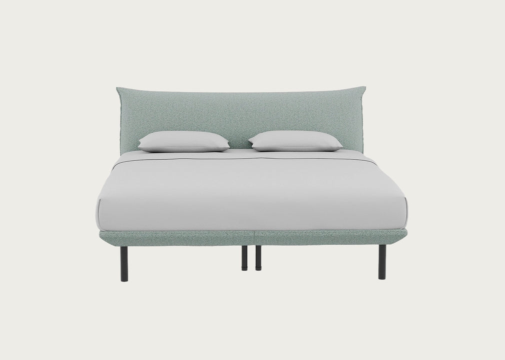Aria Bed Super King / Nova Boucle Panache / Black