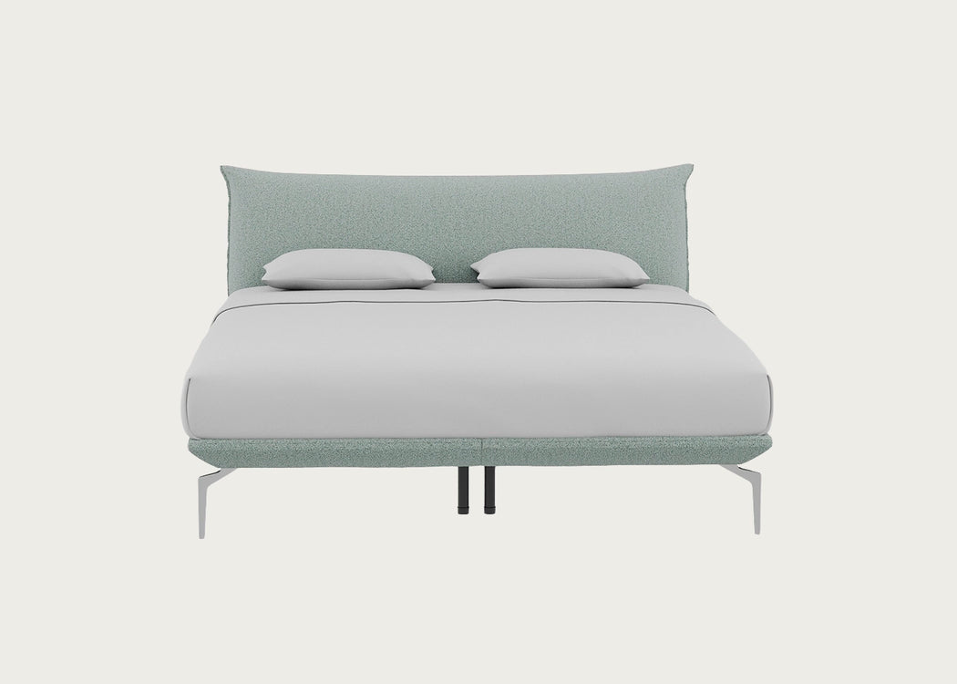 Aria Bed Super King / Nova Boucle Panache / Chrome