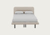 Gia Bed Double / Nova Boucle Oat / Black
