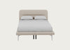 Gia Bed Double / Nova Boucle Oat / Chrome