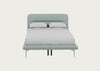 Gia Bed Double / Nova Boucle Panache / Chrome