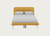 Gia Bed Double / Nova Boucle Turmeric / Chrome