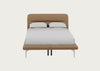 Gia Bed Double / Siena Cotton Clay / Chrome