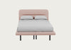 Gia Bed Double / Siena Cotton Dusky Pink / Black