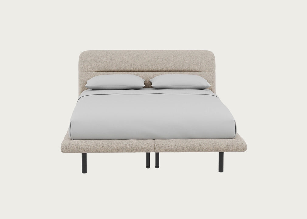 Gia Bed King / Nova Boucle Oat / Black