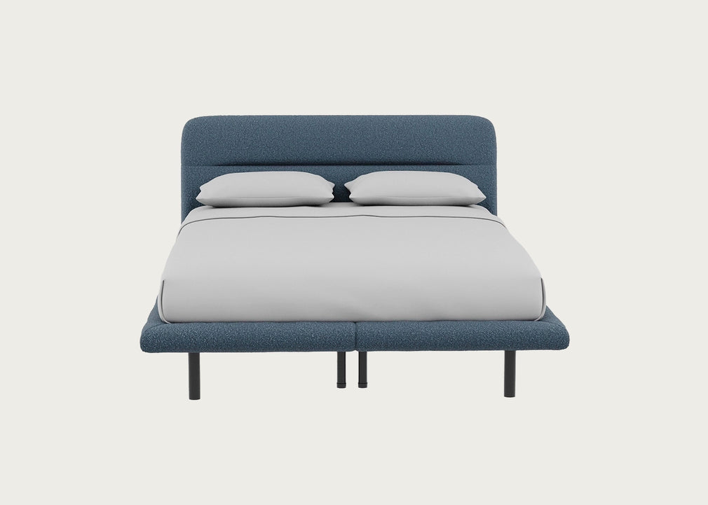 Gia Bed King / Nova Boucle Oxford Blue / Black