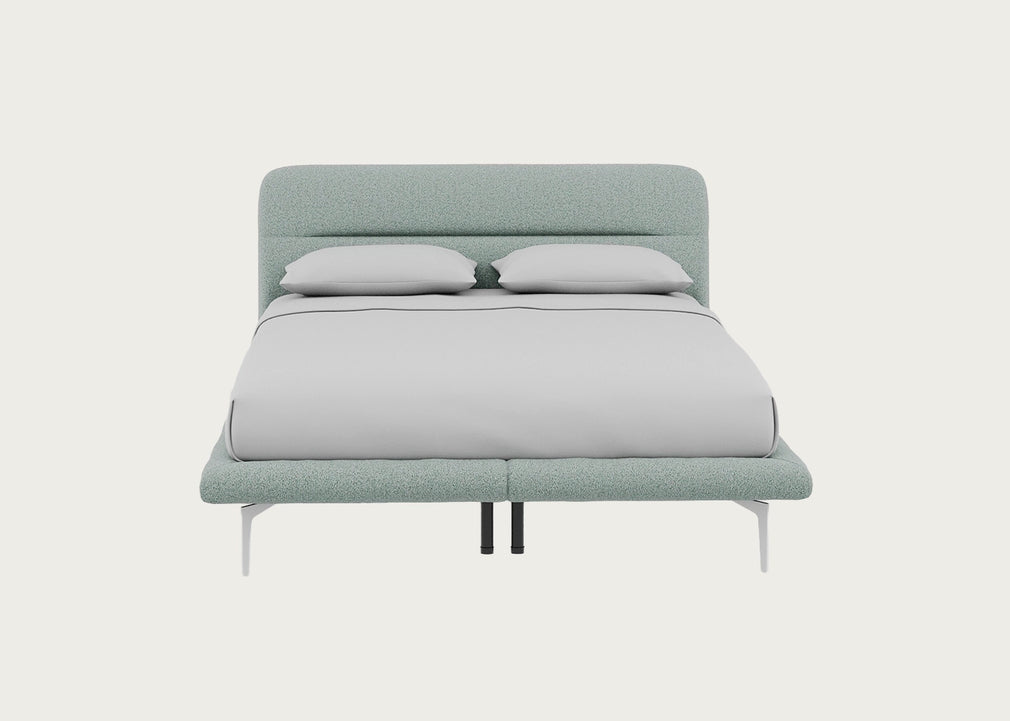 Gia Bed King / Nova Boucle Panache / Chrome