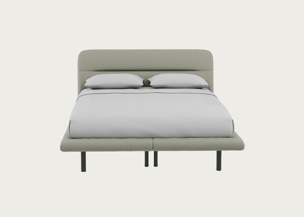 Gia Bed King / Siena Cotton Pistachio / Black