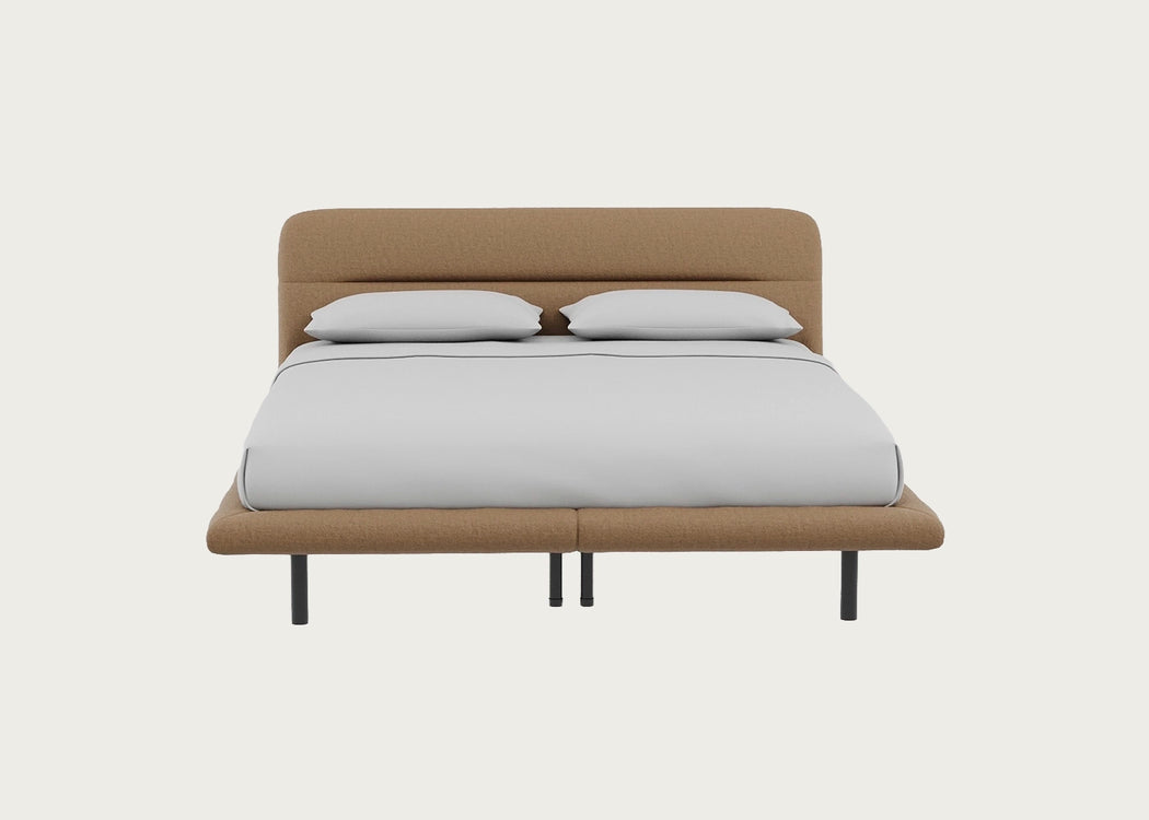 Gia Bed Super King / Siena Cotton Clay / Black