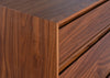 Lars 5 Drawer Chest Walnut