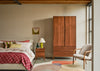 Lars Bedside Table Walnut