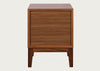 Lars Bedside Table Walnut